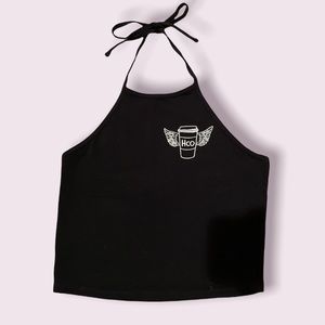 Hollister black tank top